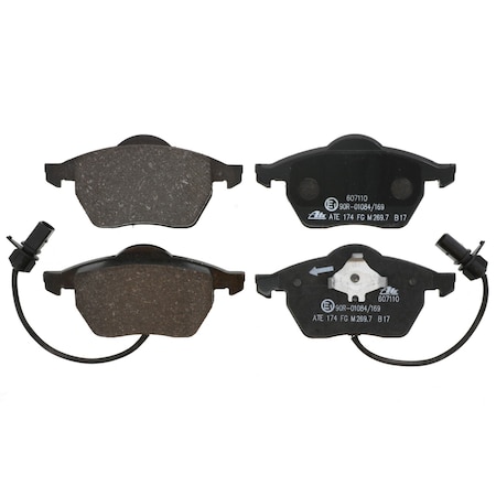 Ate Brake Pad Set, 607110 607110